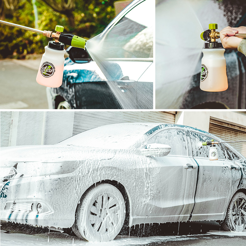 绿田pa壶洗车泡沫喷壶高压洗车机家用水枪泡沫发生器适用亿力绿霸 - 图3