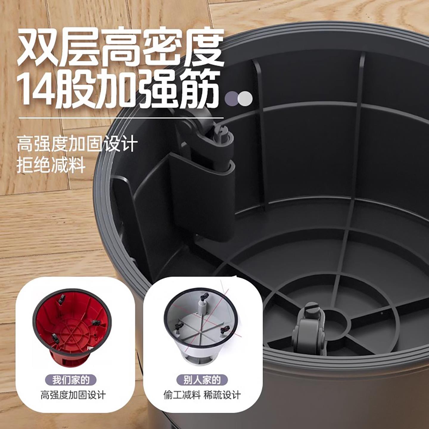 登高凳仓理货凳子脚踏物取万向轮可库移凳动凳子图书馆梯家用梯凳 - 图1