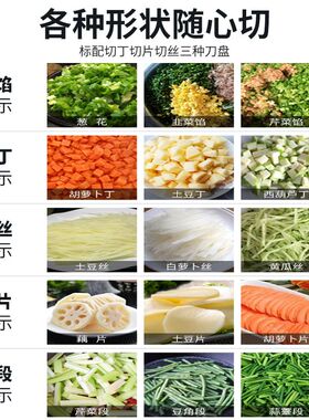 麦大厨切菜机商用食堂厨