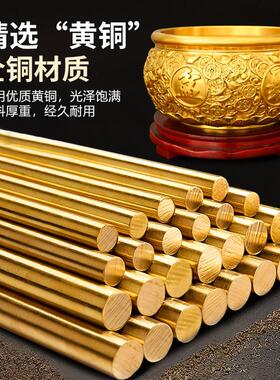 铜聚宝盆摆件纯铜存钱罐金钱元宝聚宝盆黄铜米缸家居办公室装饰