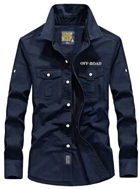 Military Army Shirt Men Brand New 100% Cotton Long Sleeve S