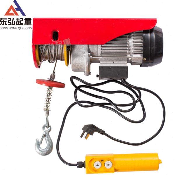 东弘遥控小型吊机家用220v电葫芦提升机200公斤1吨PA微型电动葫芦,淘宝优惠券,粉丝福利购,淘宝优惠卷
