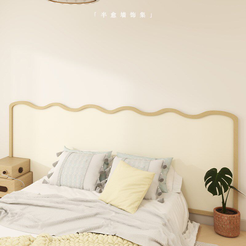 儿童房床头软包床围自粘不伤墙装饰改造墙贴背景墙硬包防撞护墙板,淘宝优惠券,粉丝福利购,淘宝优惠卷