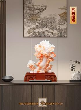 财业大玉白菜饰品招财进宝客厅入口办公室酒柜高端装饰开门红礼品