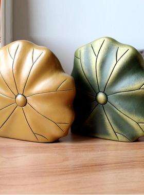 陶瓷笔筒摆件复古中国风创意办公桌面装饰收纳笔桶励志修身好礼品