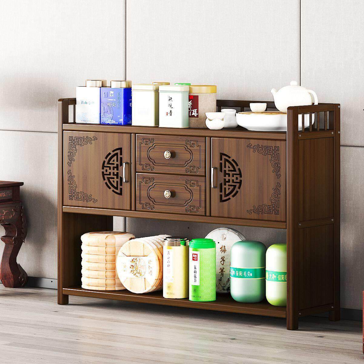 茶柜茶水柜桌边柜茶台侧柜实木办公室茶叶茶具置物架收纳储物柜子,淘宝优惠券,粉丝福利购,淘宝优惠卷