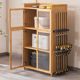 Fishing gear storage cabinet fishing rod placement rack fishing rod support luya rod rack display rack placement rack multifunctional household use