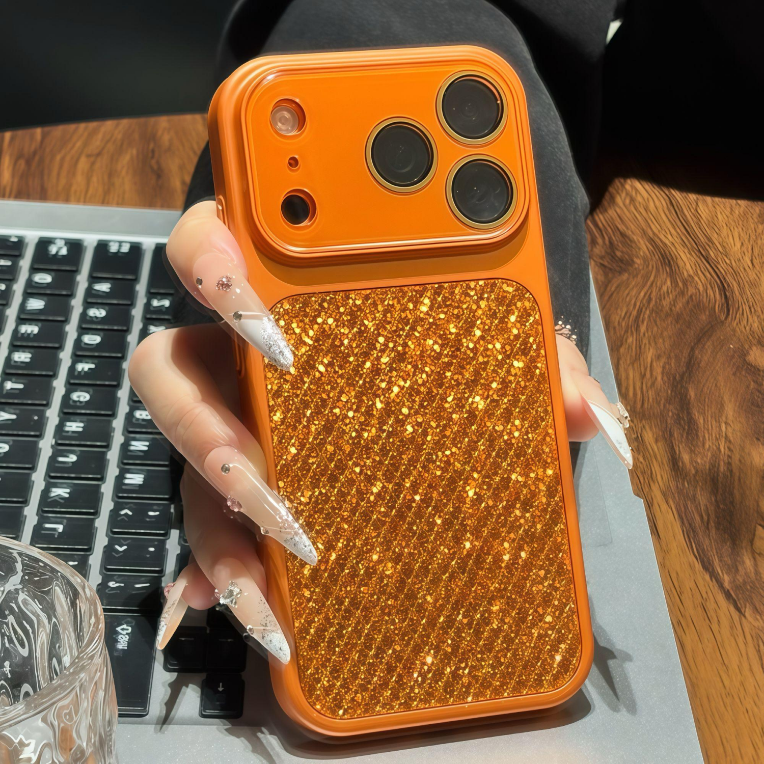 秒变17新款大视窗闪粉壳适用iPhone17PROMAX小马贴件手机壳苹果16PM高颜值细闪15/14PRO个性简约全包13保护套,淘宝优惠券,粉丝福利购,淘宝优惠卷