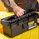 Hardware tool box household storage box collection plastic portable electrician multi-function stainless steel box car small lock