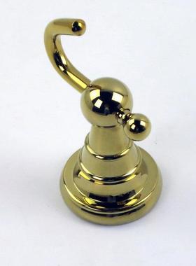 青古铜玫瑰金钛金色精铜壁挂衣帽钩架门后厨房单挂勾五金挂件