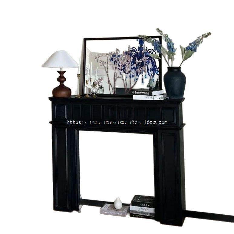 缘屿沁壁炉装饰柜装饰欧式摄影玄关壁炉架乡村民宿复古美式法式客,淘宝优惠券,粉丝福利购,淘宝优惠卷