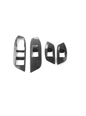 适用于17-21款雪弗兰探界者玻璃升降按键面板贴片内扶手框改装件