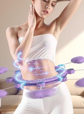 智能呼啦圈计数瘦腰肚子神器女燃脂出汗健身专用神器收腹美腰加重