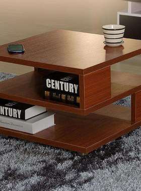 正方形可移动茶几创意家居床头柜小桌子客厅家具小茶几