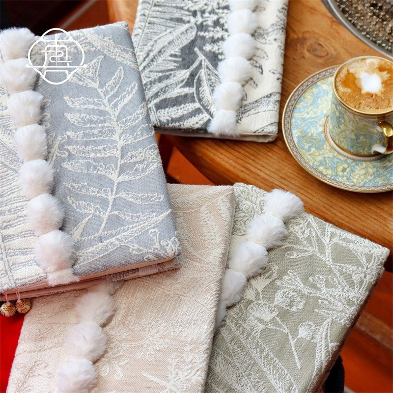 真我 诗意栖息 法式文艺手工手账手帐本布书衣日记A5A6记事本笔记,淘宝优惠券,粉丝福利购,淘宝优惠卷