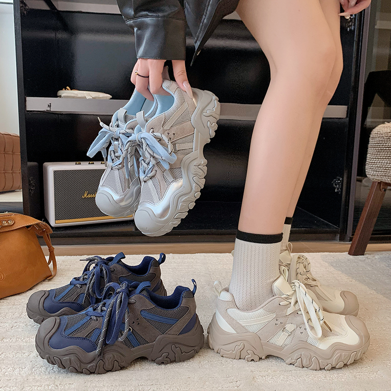 书外Swai徒步鞋户外徒步运动鞋增高底女2025新款秋季轻量化时尚 - 图2