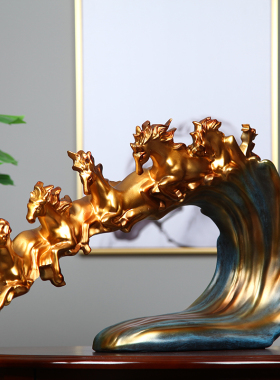 客厅酒柜玄关招财摆件家居饰品摆设工艺品办公室样板房装饰品礼物