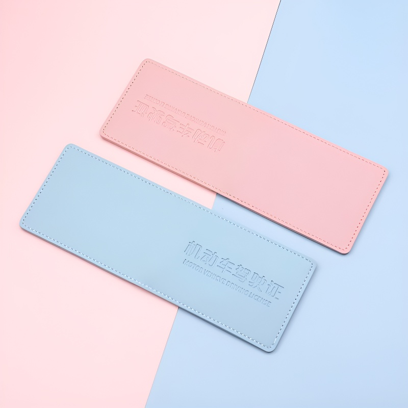 2卡位6卡位马卡龙驾驶证皮套卡包女士卡套行驶证男士机动车驾照本 - 图1