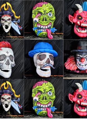 定制大型万圣节充气南瓜