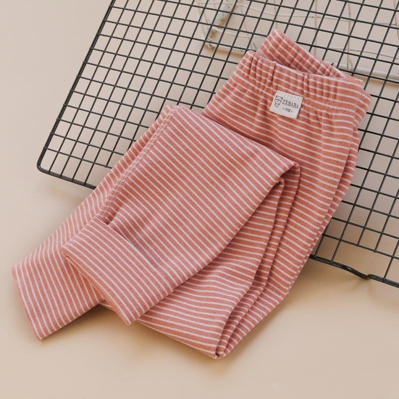 儿童磨毛德绒中厚保暖裤冬款男女童条纹无骨弹力秋裤宝宝打底裤子,淘宝优惠券,粉丝福利购,淘宝优惠卷