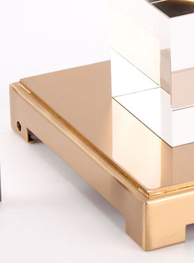 新中式红色陶瓷马摆件售楼处展示柜酒柜软装饰品茶室茶几托盘配饰