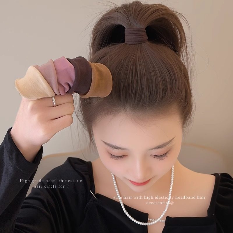 全歆面膜发圈高弹力头绳女2025新款高级感马尾发绳扎头发皮筋头饰,淘宝优惠券,粉丝福利购,淘宝优惠卷