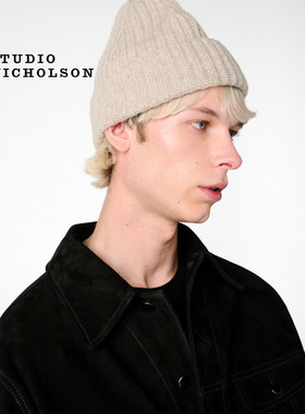 【AARON LEVINE联名】STUDIO NICHOLSON BERWICK男士羊毛帽子
