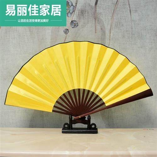 老式结实手拿黑色折叠布扇子折扇中国风丝绸布料白色红色工艺写字,淘宝优惠券,粉丝福利购,淘宝优惠卷