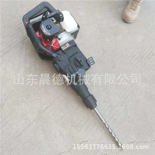 便携式汽油镐 轻便省力破碎锤水泥路面冲击钻打夯板 - 图0