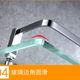 All copper bathroom storage rack wall-mounted bathroom toilet toilet toilet sink mirror bathroom glass storage rack