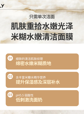 FULLY纯米营养洁面泥膜一泥两用