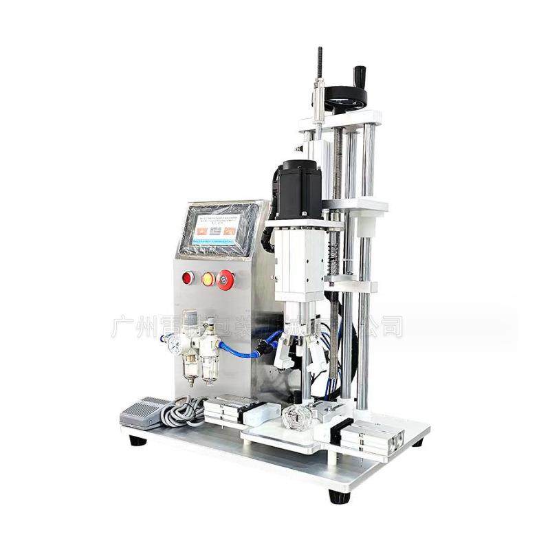 小型机械手旋盖机螺纹盖台式自动爪式旋盖机化妆品瓶饮料瓶均适用,淘宝优惠券,粉丝福利购,淘宝优惠卷