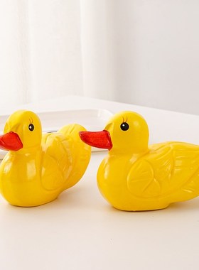 可爱中式鸳鸯木质鸭子摆件装饰品室内卧室房间摆设韩式复古