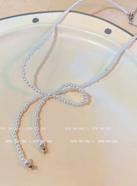 气质女超仙项链choker颈链锁骨