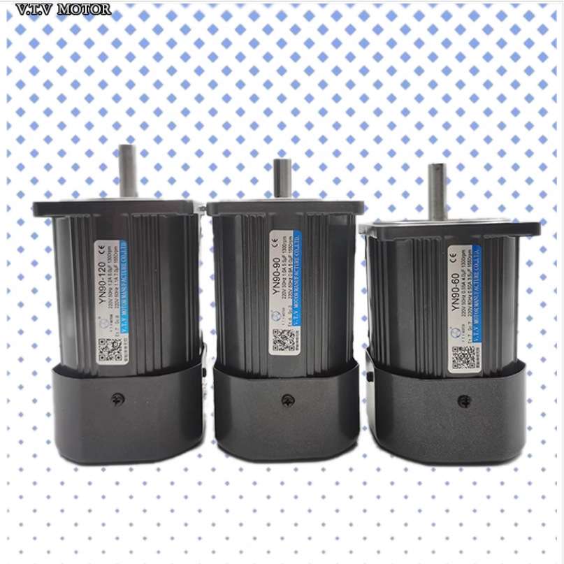 VTV光轴电机6W`~90W.机座YN60/70/80/90/100#调速.定速.三相.刹车 - 图3
