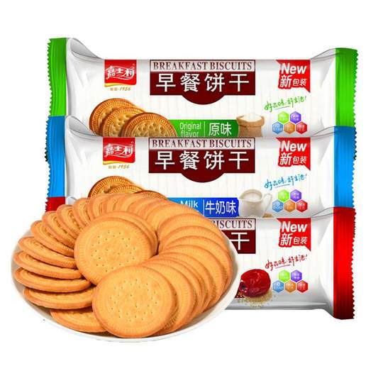 Breakfast biscuits 167g*5 bags breakfast meal replacement