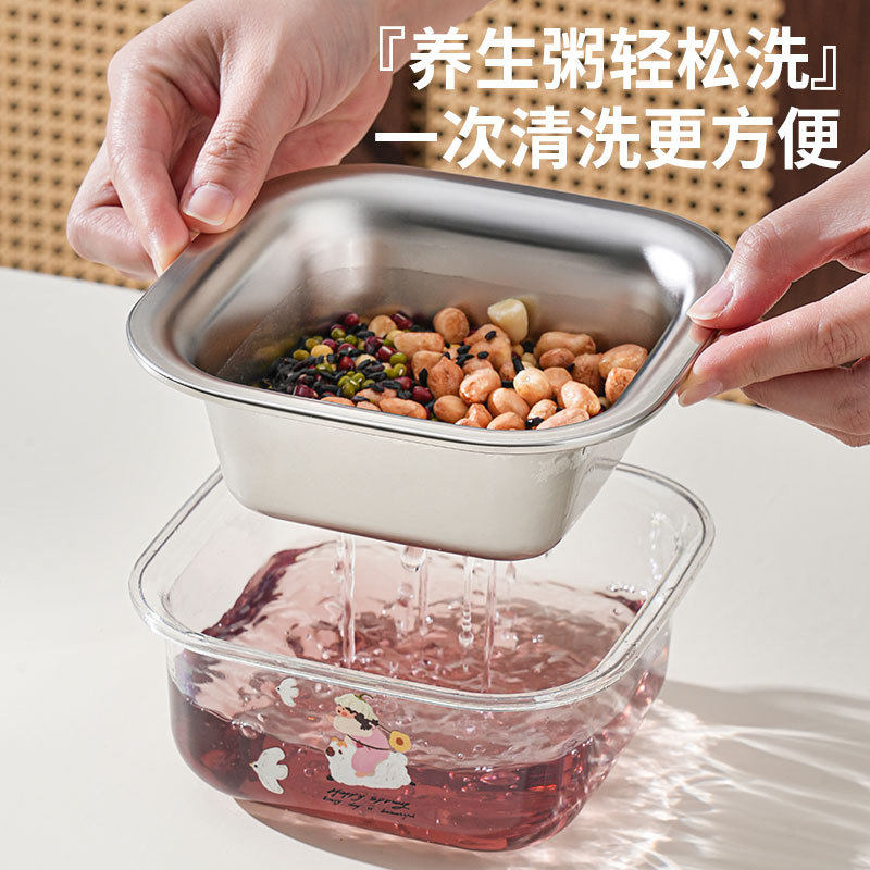 迷你沥水篮新款家用304不锈钢洗滤水篮厨房洗水果洗米盆淘米神器,淘宝优惠券,粉丝福利购,淘宝优惠卷