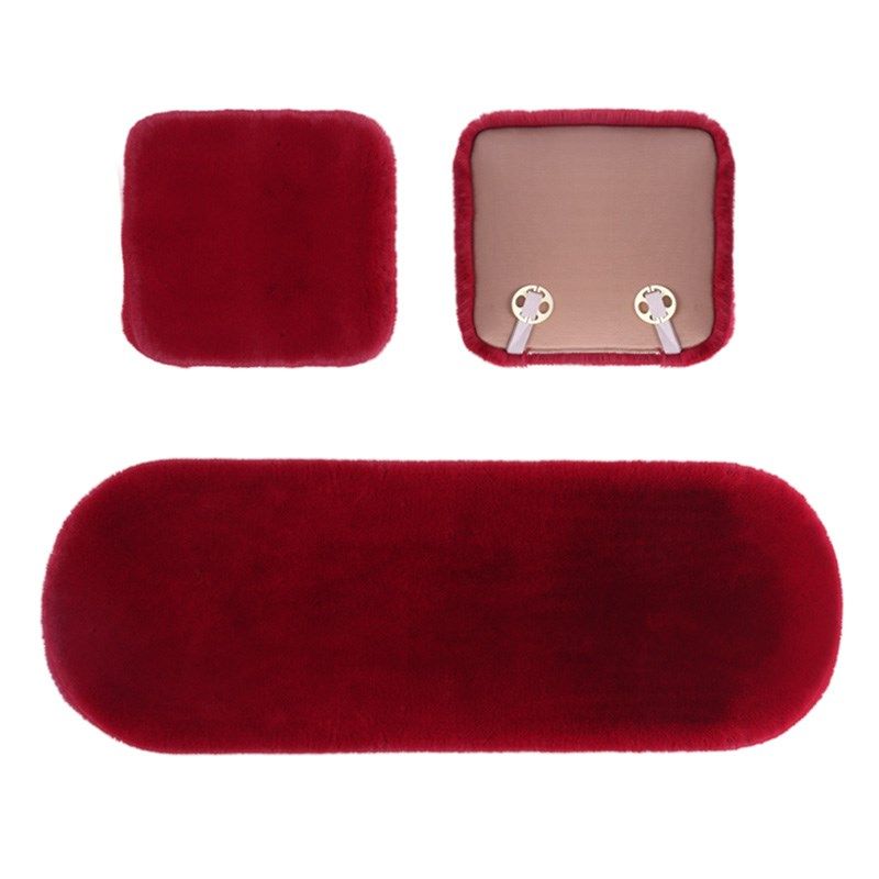 汽车加厚坐垫冬季羊毛绒座垫兔毛四季保暖单片方垫无靠背三件,淘宝优惠券,粉丝福利购,淘宝优惠卷