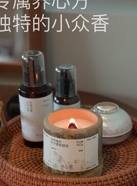 养心方 淡如竹 治愈香氛蜡烛