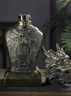 十二生肖空酒瓶陶瓷景德镇5斤装家用复古密封酒壶兽首白酒罐摆件