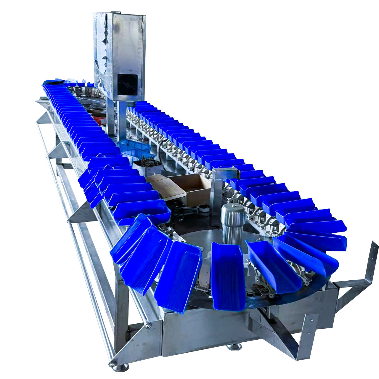 海鲜重量分级设备 生蚝龙虾螃蟹自动称重多级分选 鸡爪猪蹄分选机,淘宝优惠券,粉丝福利购,淘宝优惠卷