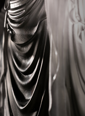 京铜原创地藏王菩萨琉璃摆件