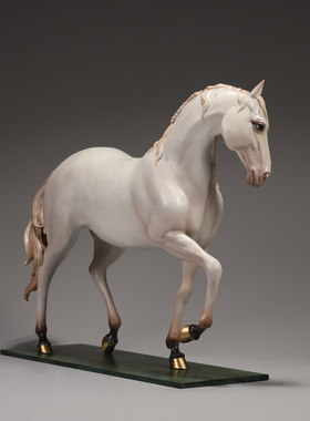 京铜纯铜骏马摆件高档家居装饰品