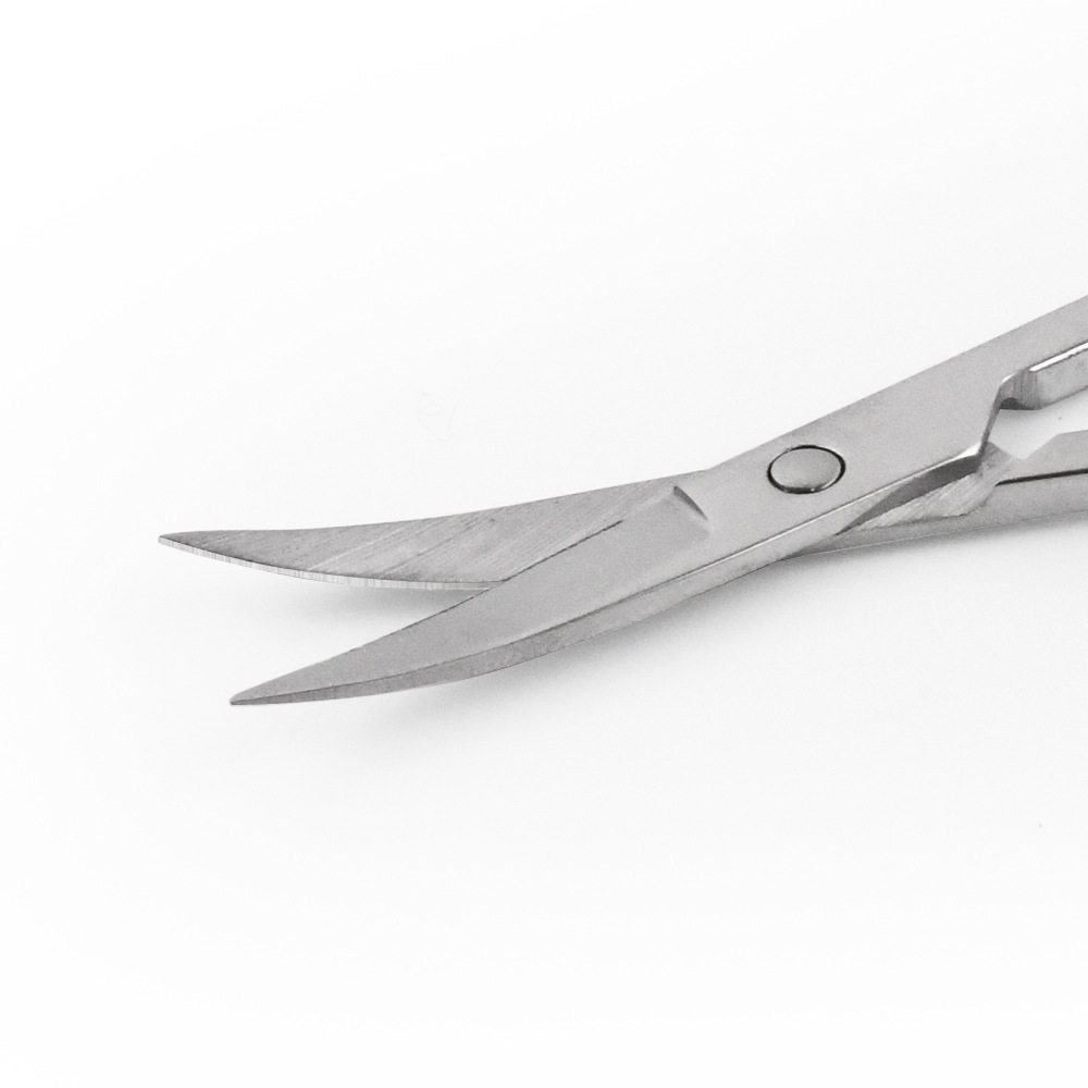 镜光不锈钢修眉剪 弯尖头剪刀 双眼皮贴眉剪 美妆剪化妆美容剪刀,淘宝优惠券,粉丝福利购,淘宝优惠卷