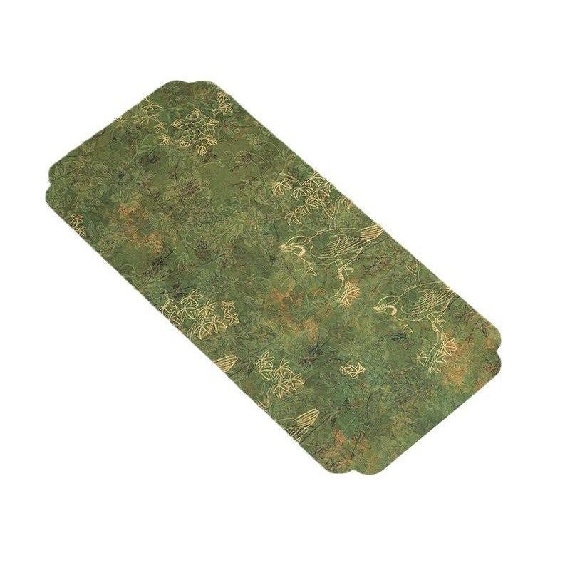 中式织锦双面茶席国风覆古禅意双面防水防滑Q茶桌垫干泡垫桌旗 - 图3