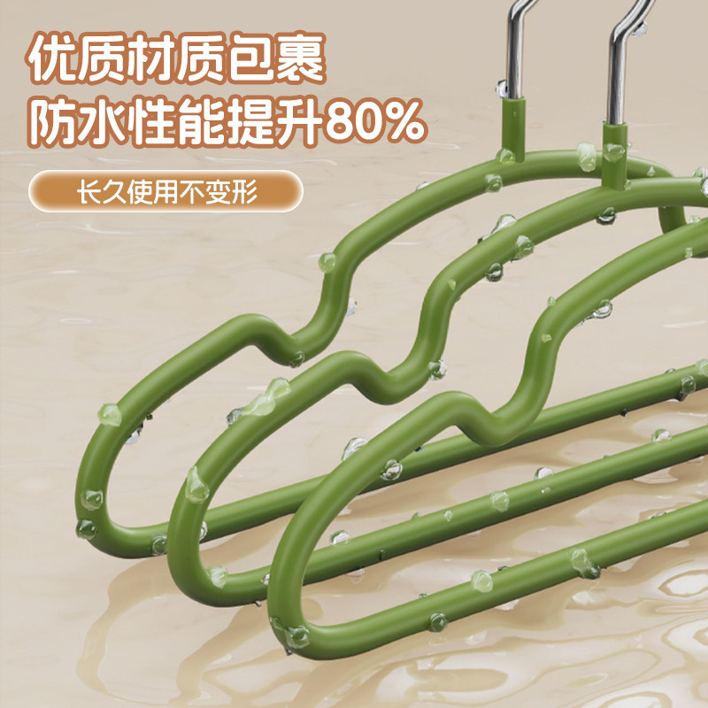 四万公里儿童衣架收纳晾衣挂婴儿简易防滑无痕宝宝专用家用中大童