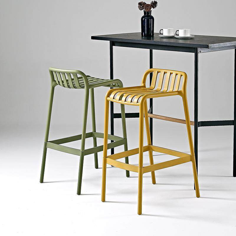 北欧简约塑料花园吧椅网红等位家用可拆装户外设计师创意高脚凳,淘宝优惠券,粉丝福利购,淘宝优惠卷