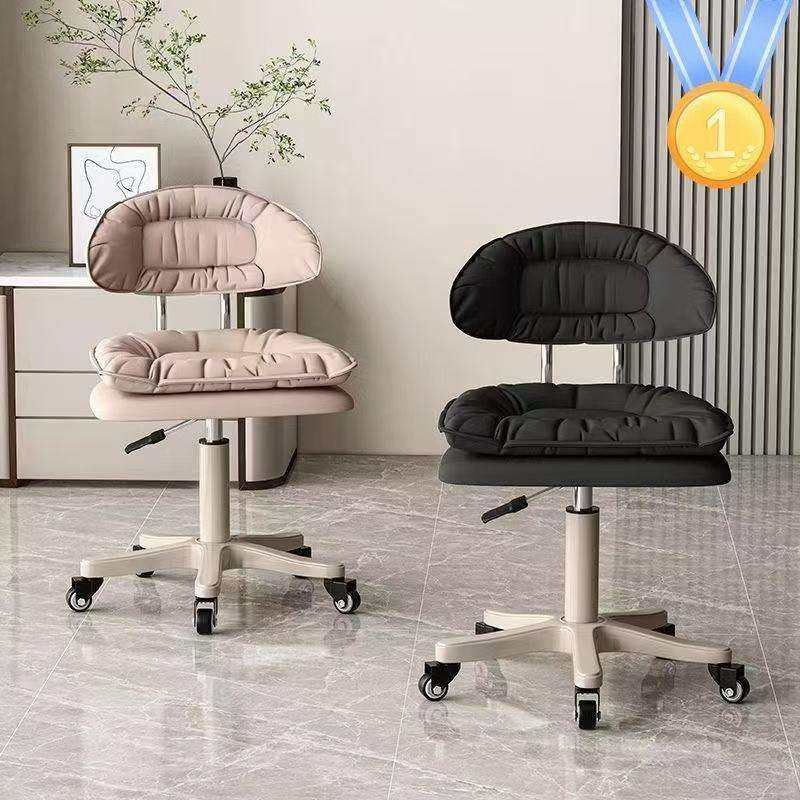 新款美甲椅子儿童软包靠背椅子靠背椅可折叠出租屋滑轮餐椅美甲椅,淘宝优惠券,粉丝福利购,淘宝优惠卷