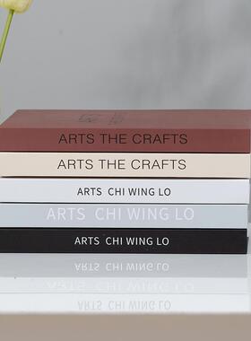 薄款尺寸极简假书摆件样板间书柜装饰书模型道具客厅电视柜仿真书