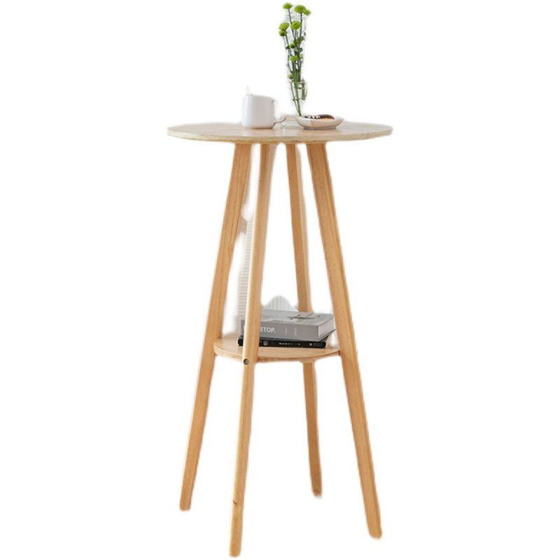 简约实木圆吧台阳台靠窗酒吧桌椅美式商用高台桌家用高脚桌椅组合,淘宝优惠券,粉丝福利购,淘宝优惠卷